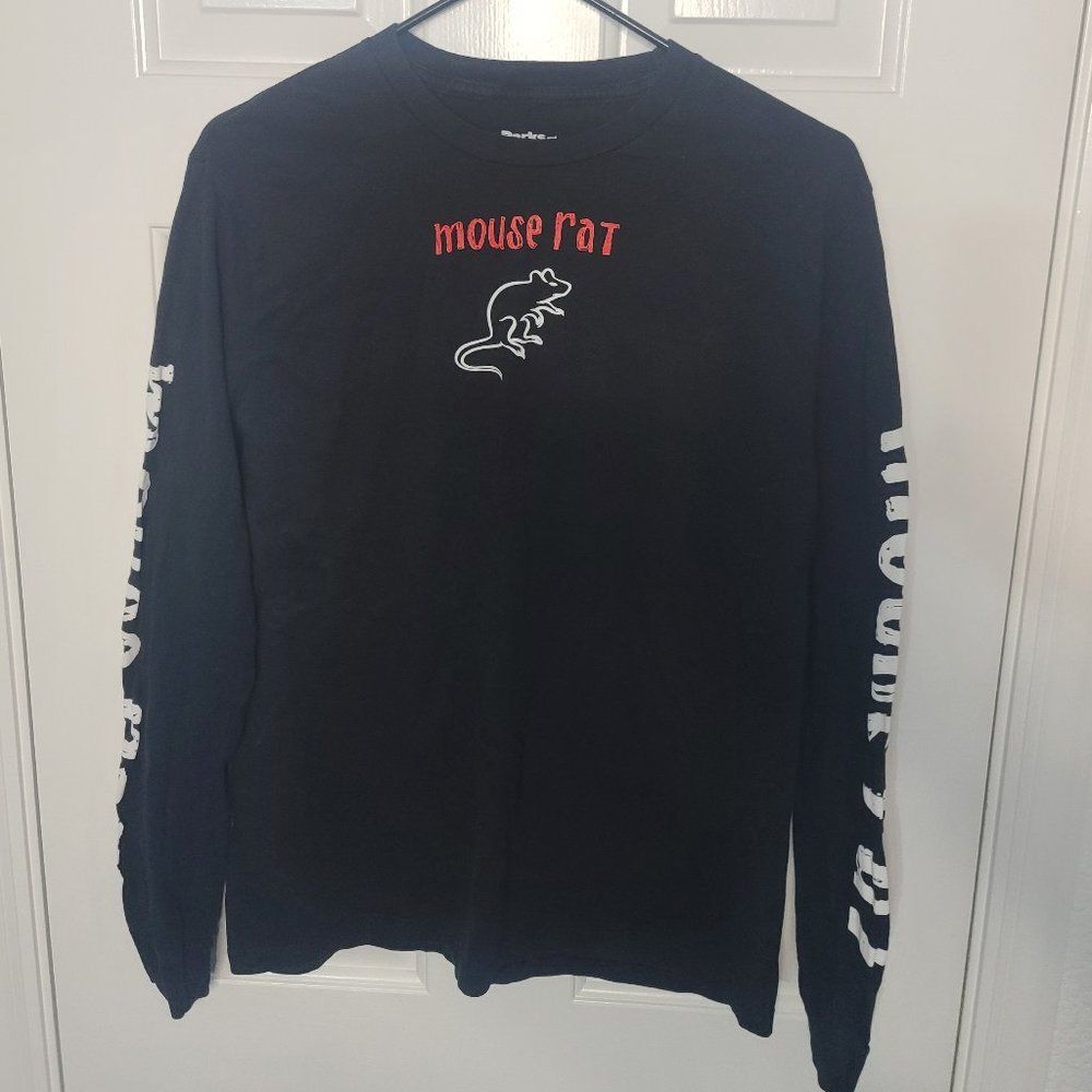 Parks And Recreation Mouse Rat Long Sleeve T-Shirt - Size Medium
